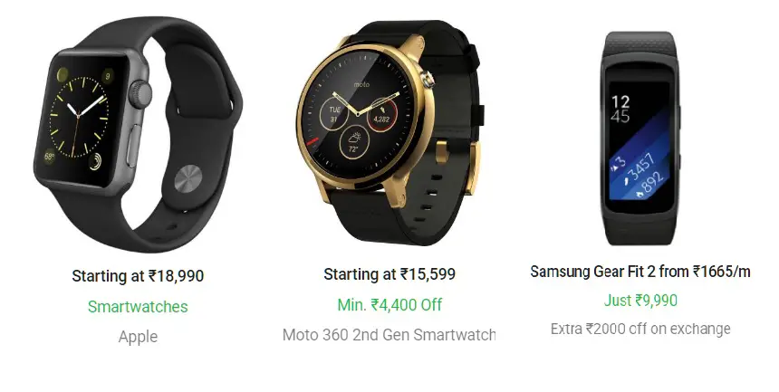 Flipkart Big Shopping Days - Deals On Mobiles And Smartwatches