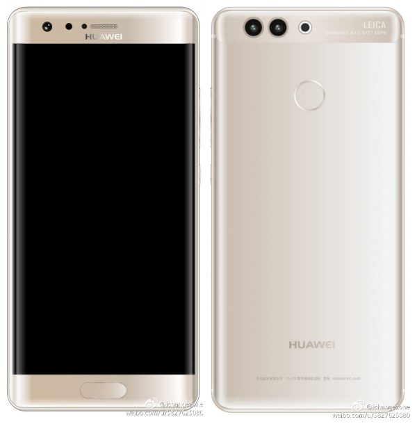 Huawei P10 Plus Rendered Images Leaked