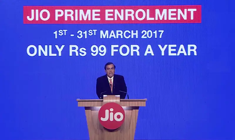 Reliance Jio Prime membership