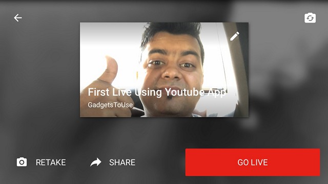 YouTube Live Streaming