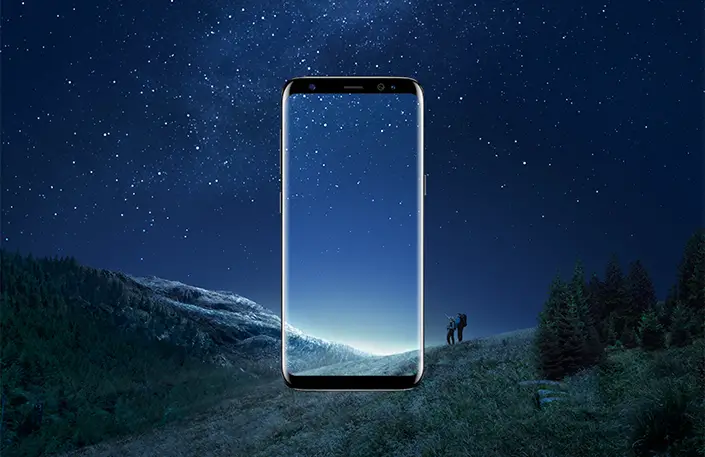 display galaxy s8