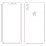 iPhone 8 design drawing