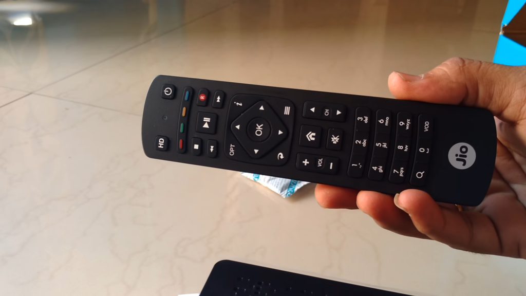 Jio TV Remote