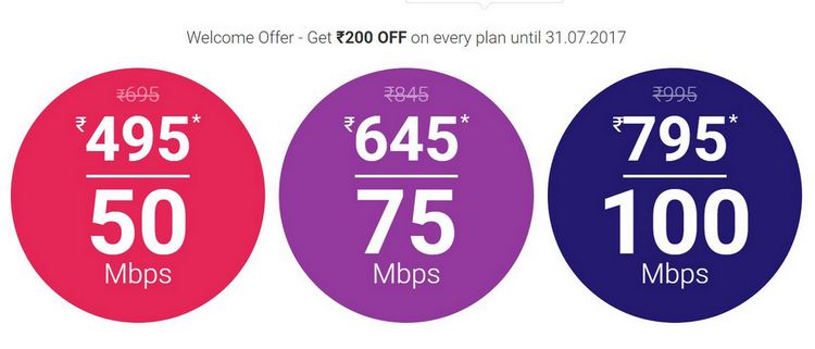 Excitel Plans