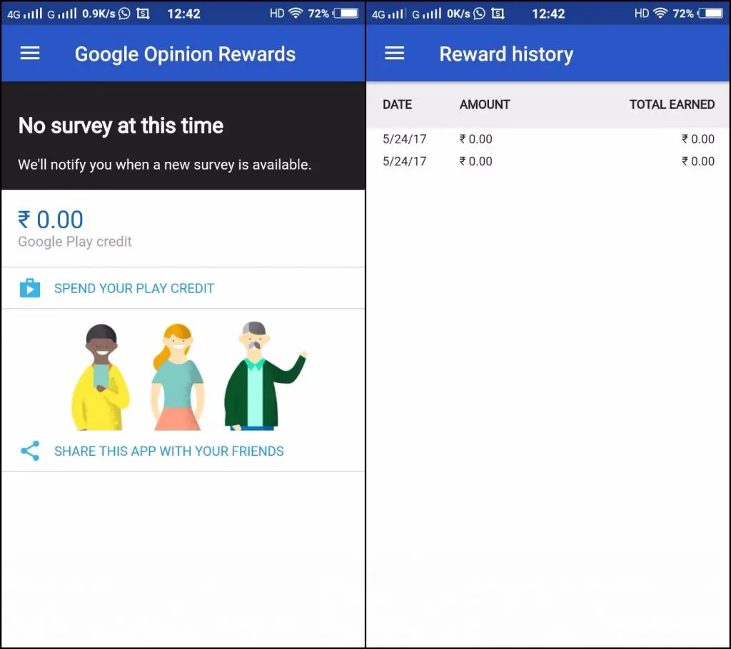 Google Opinion Rewards