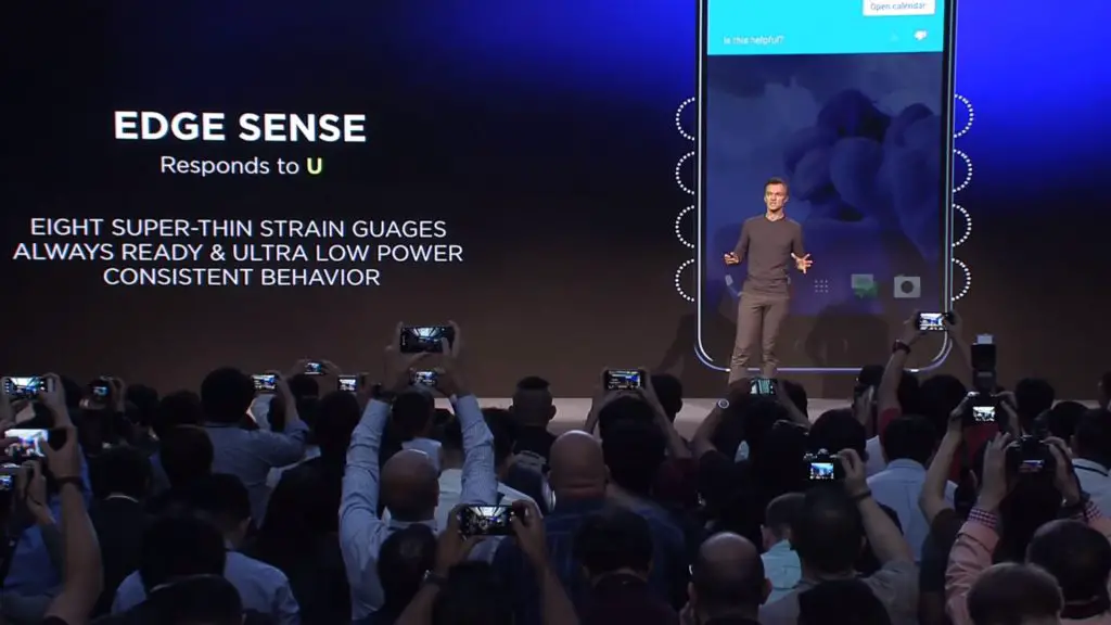 HTC Edge Sense Sensors