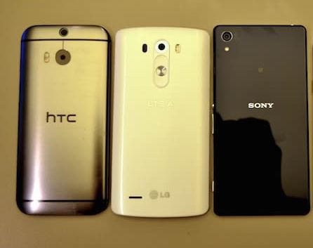 HTC LG Sony