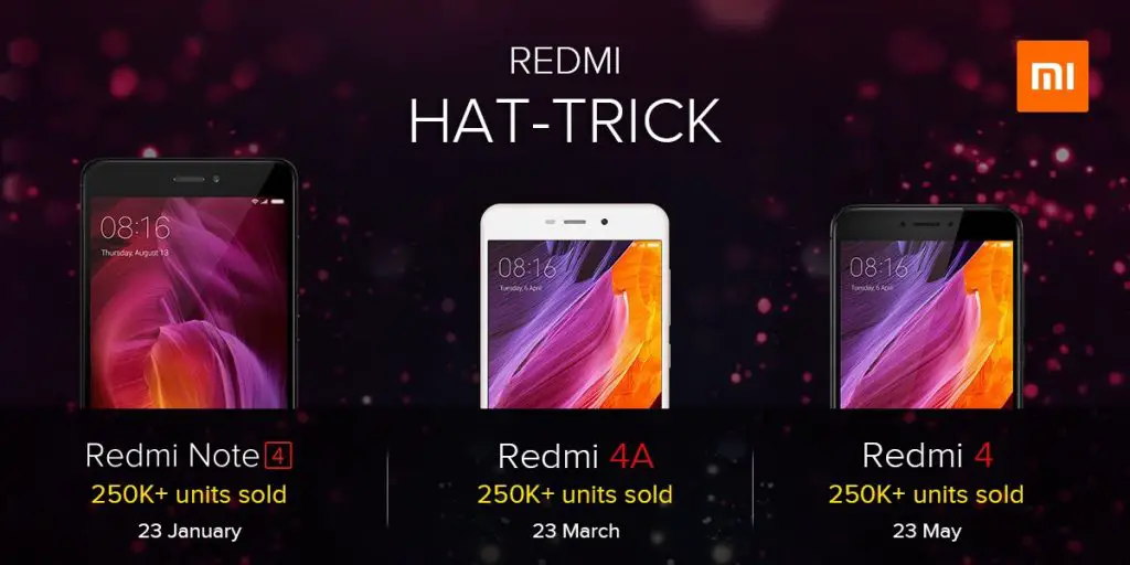 Redmi 4 250k