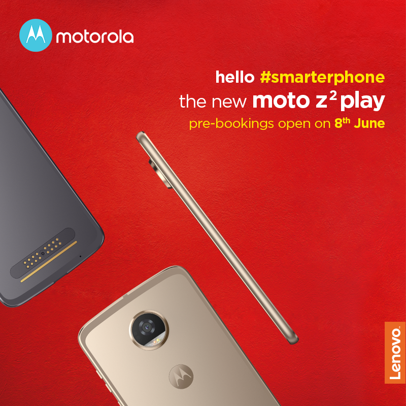Moto Z2 Play Pre Booking
