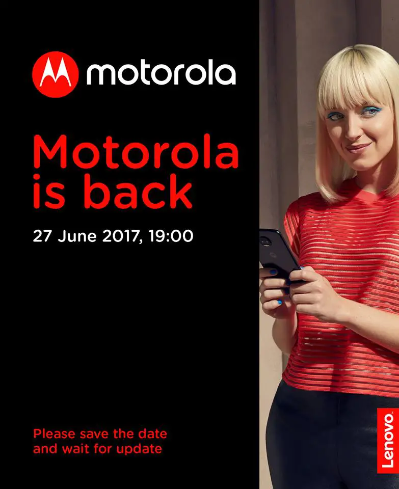 Motorola Moto Z2 Invite