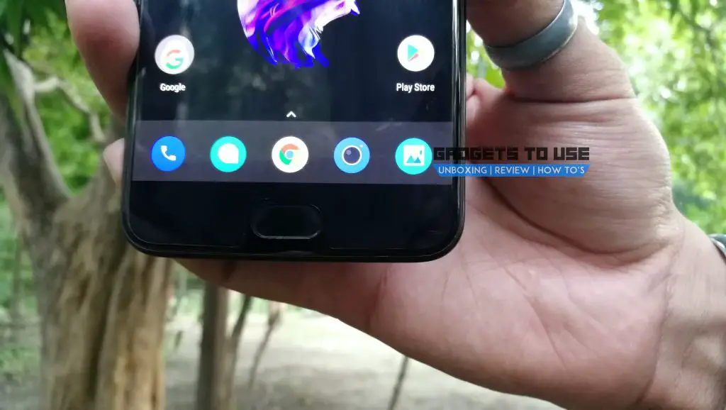 OnePlus 5 fingerprint sensor
