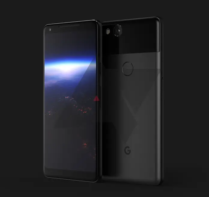 Pixel XL 2 leaked render Pixel XL 2 leaked render