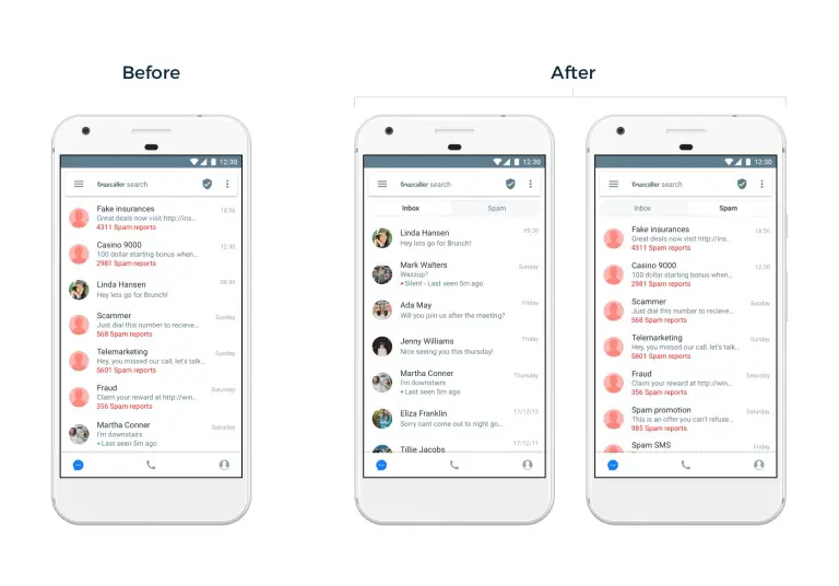 Truecaller Update Brings Spam Folder  Themes In Android Version - 89