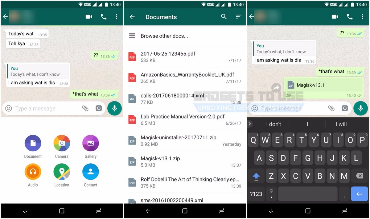 WhatsApp File Sharing Of Any Type Now Rolling Out To All Users