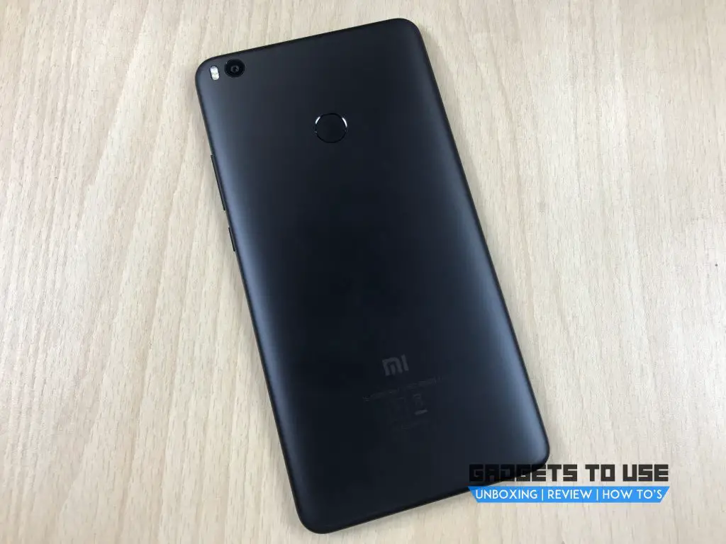 Xiaomi Mi Max 2 back