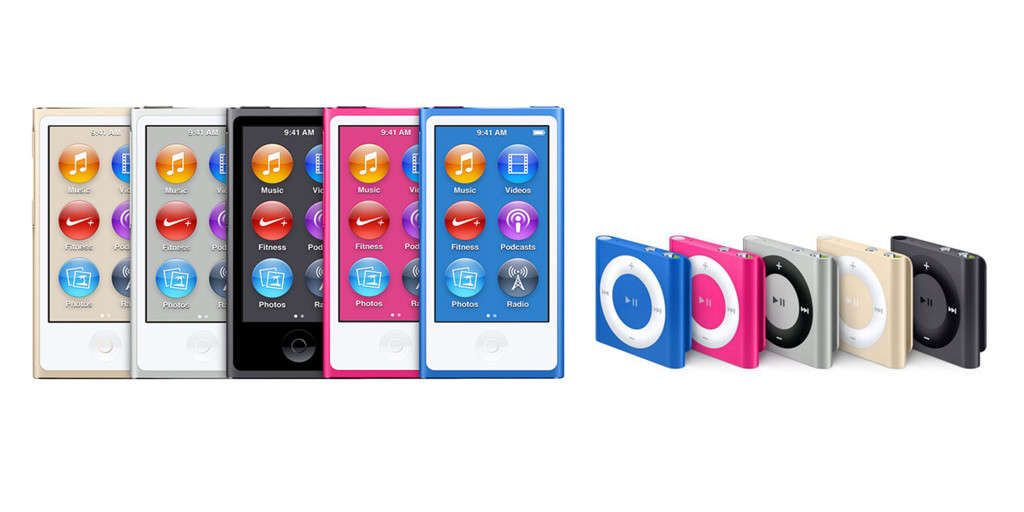 iPod Nano and iPod Shuffle