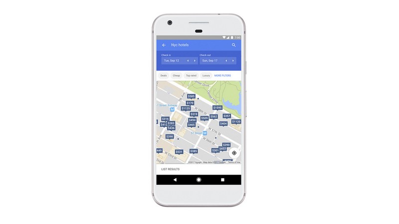 Google Maps Hotels Airports