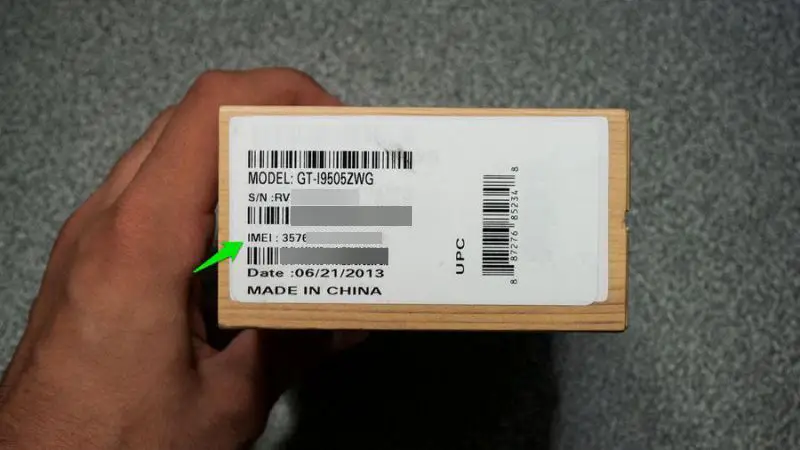 IMEI tampering