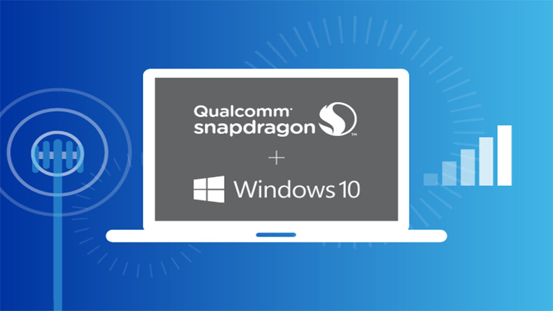 Qualcomm and Windows 10 laptop featured image