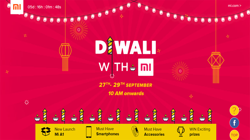 Xiaomi Diwali with Mi Sale featured image