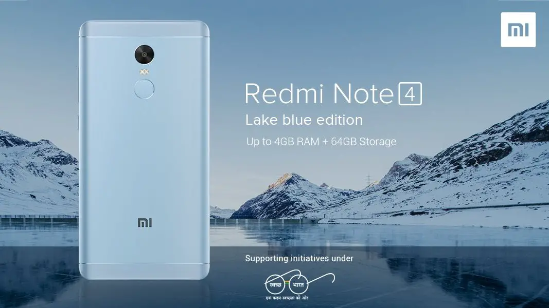 Xiaomi Redmi Note 4 Lake Blue Edition