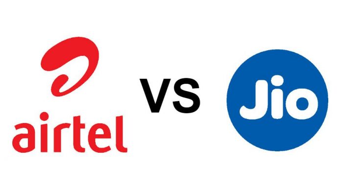 Airtel vs Reliance Jio Airtel vs Reliance Jio