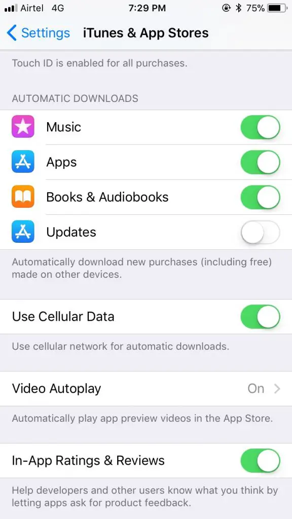 iOS 11 automatic updates