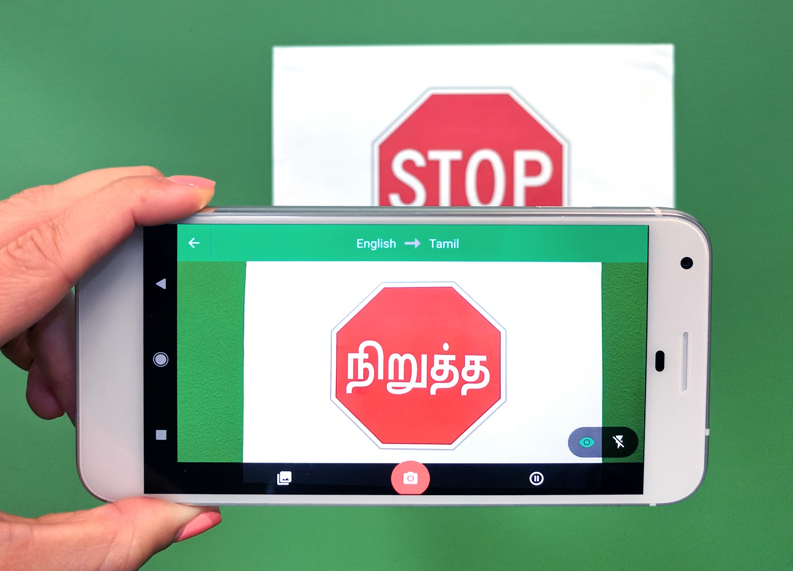 google translate app with camera