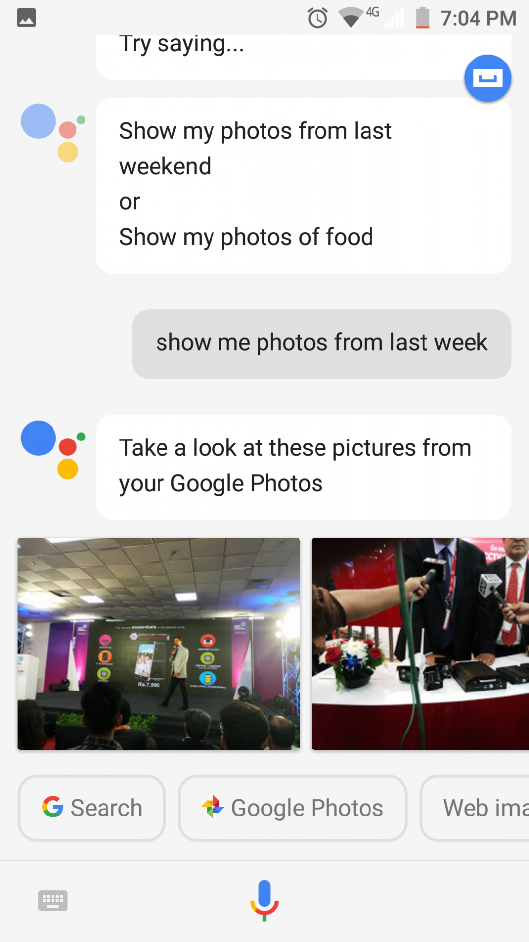GOOGLE ASSISTANT PLEASE OPEN PLAY STORE visual data 4