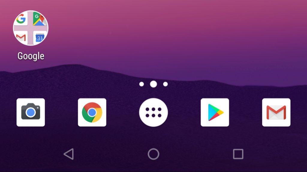 Android 8.1 Oreo nav bar