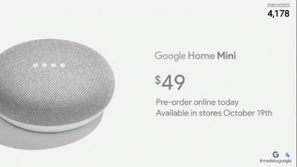 Google Home Mini