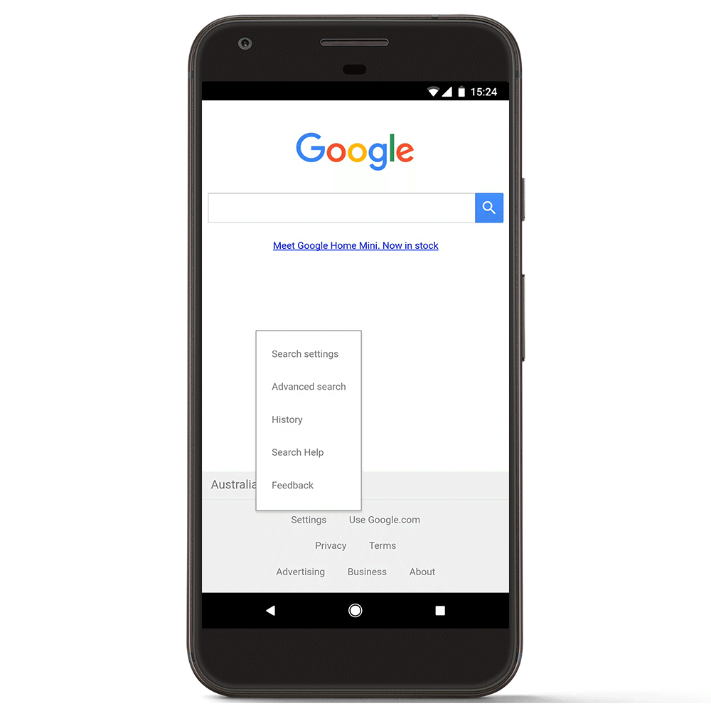 Google search local results