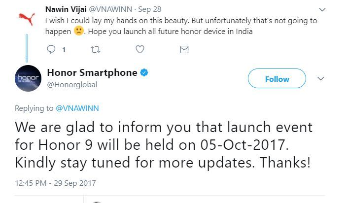 Honor 9 to be launched in India on October 5  Specs  price and more - 11