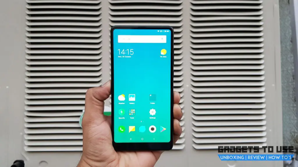 Mi Mix 2 display