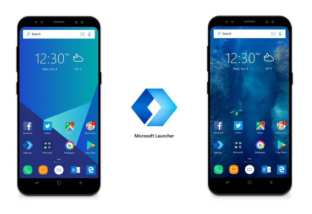 Microsoft launcher for Android