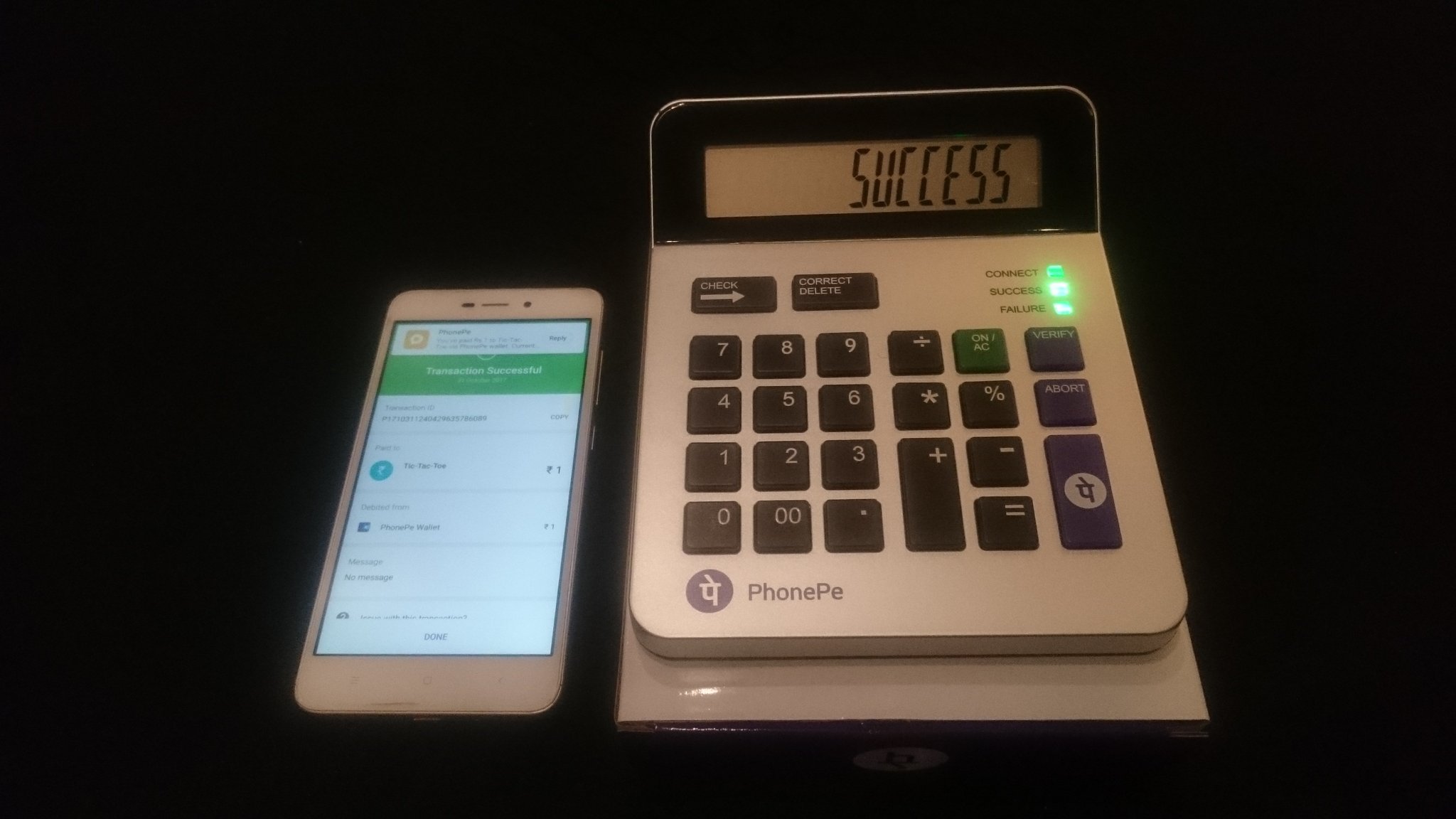 PhonePe POS announced: Looks like a calculator, works ...
