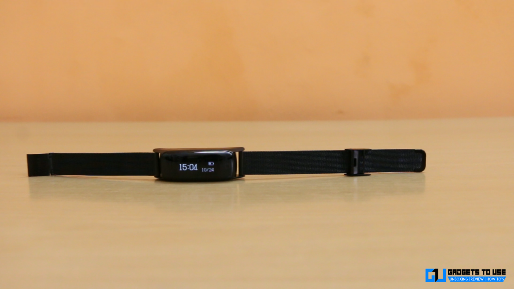 Timex Blink band display