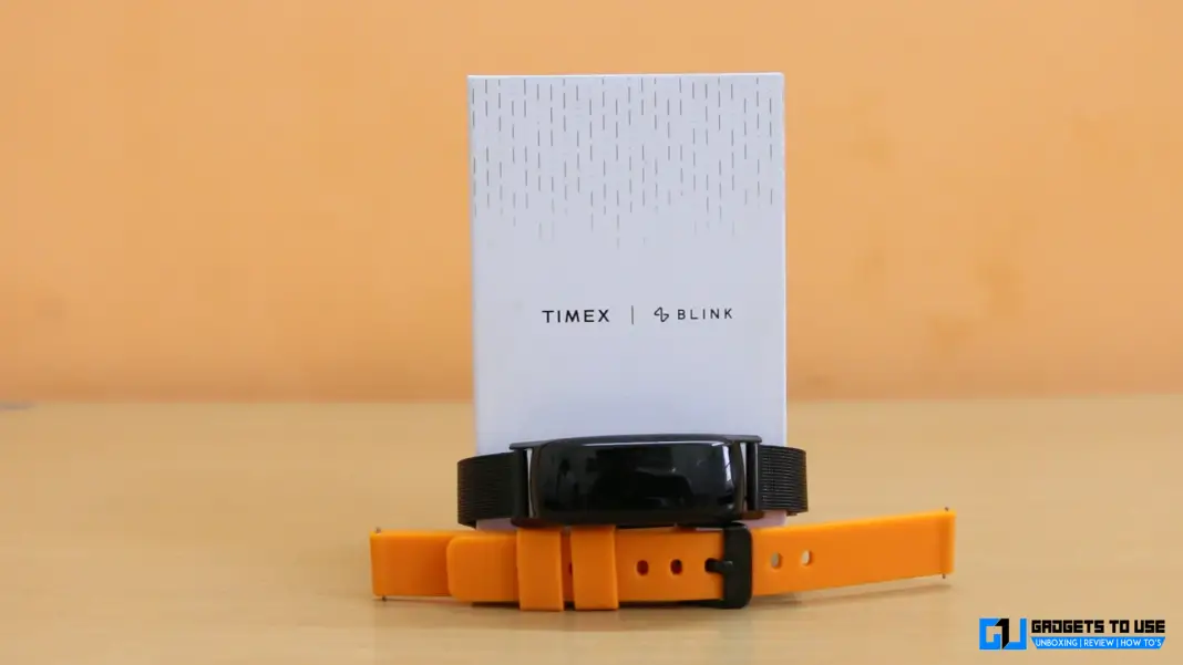 timex smartwatch blink