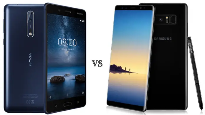 Nokia 8 Vs Samsung Galaxy Note 8 Nokia 8 Vs Samsung Galaxy Note 8