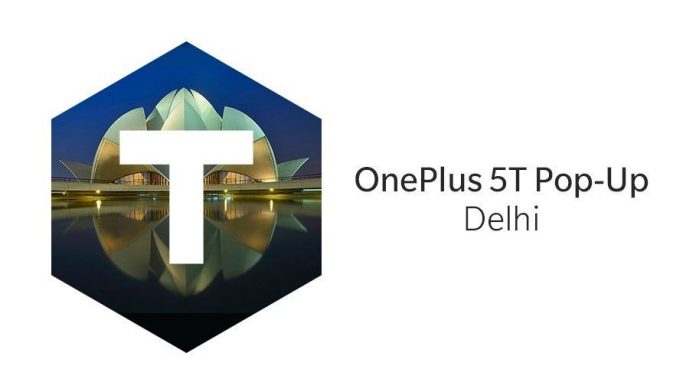 OnePlus 5T popup event delhi