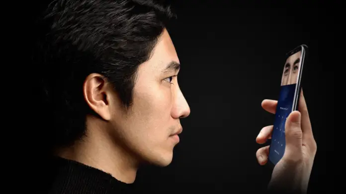Samsung Galaxy S9 Iris scanner Samsung Galaxy S9 Iris scanner
