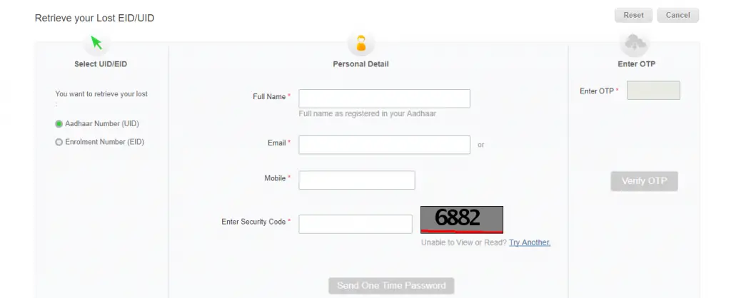 Lost Aadhaar Card  How to get duplicate Aadhaar Card online - 75