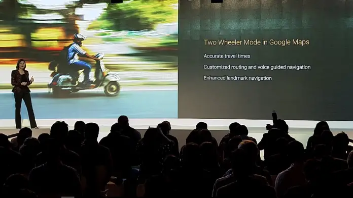 Google maps two wheeler mode