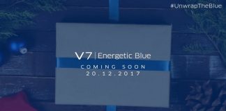 Vivo V7 Energetic Blue
