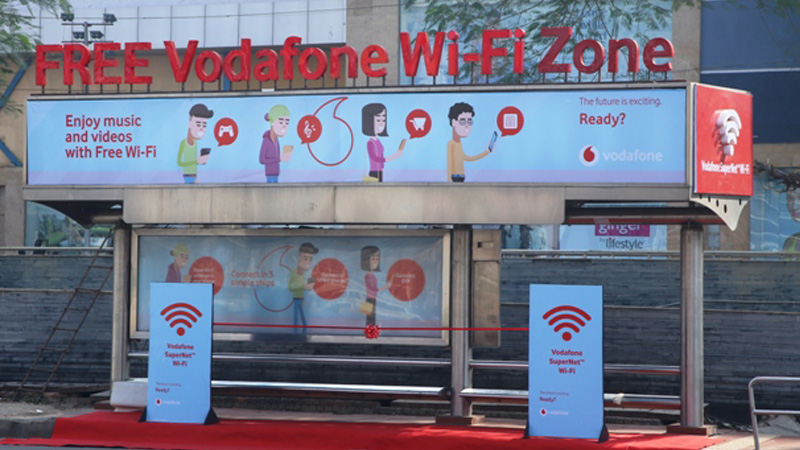Vodafone WiFi Bus shelter featured