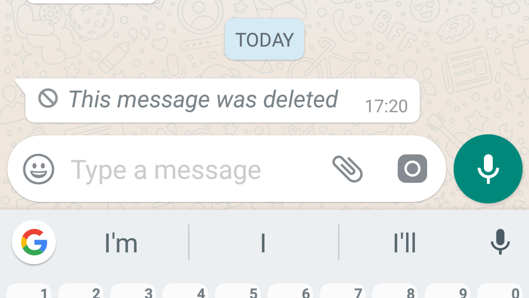 WhatsApp deleted message featured image