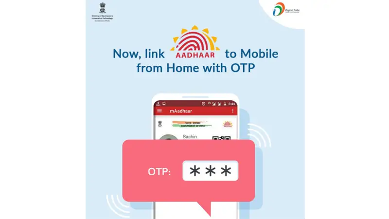 Aadhaar card mobile number