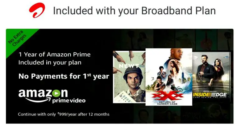 Airtel offers free Amazon Prime membership to postpaid  broadband users - 42