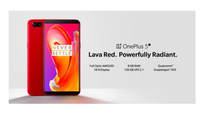 OnePlus 5T Lava Red OnePlus 5T Lava Red