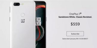 OnePlus 5T Sandstone White featured copy